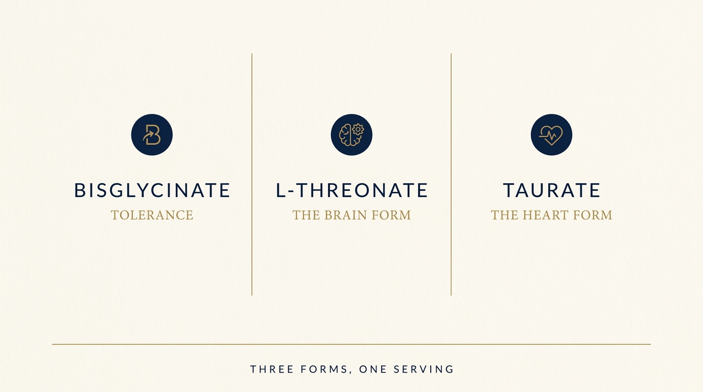 The three magnesium forms in Tri-Mag Night